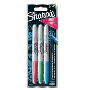 Sharpie Metalik Markör Kırmızı Yeşil Mavi 3'lü Blister