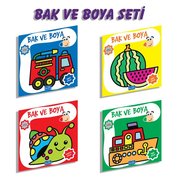 Bak ve Boya Seti - 4 Kitap Takım