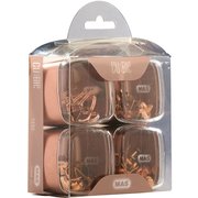 MAS Cubbie Premium 4lü Pvc Kutu Rose Gold 1330