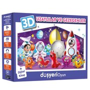 Düşyeri 3D Figürlü Yapboz Uzaylılar ve Gezegenler