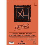 Canson Croquis XL A4 90 gr 50 Yaprak Üstten Spiralli Eskiz Çizim Defteri