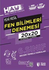 HAY 6.Sınıf Fen Bilimleri Branş Deneme