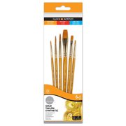 Daler Rowney Gold Taklon 6lı Kısa FırçaSeti 21620600