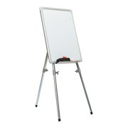 İnterpano 40 x 55 Elegant Çerçeve Laminant Yüzeyli Teleskopik Ayaklı Beyaz Yazı Tahtası