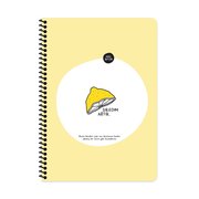 Hisli Şeyler A4 80 Yaprak Çizgili Spr.Stickerli Defter  Sıkıldım Artık