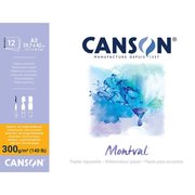 Canson Montval Suluboya Blok 300 gr 12 Sayfa 297x42 cm