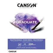 Canson Graduate A5 Mix Media Blok Beyaz - 400110376