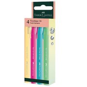 Faber-Castell Fosforlu Kalem 38 Pastel 4lü Paket