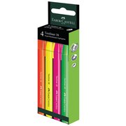 Faber-Castell Fosforlu Kalem 38 Neon 4lü Paket