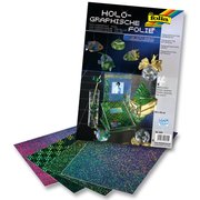 Folia Holografik Yapışkanlı Folyo