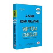 4.Sınıf VIP Tüm Dersler Konu Anlatımlı - Mavi Kitap