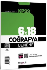 2025 KPSS Coğrafya 6x18 Deneme Tamamı Video Çözümlü 
