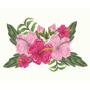 Polisan X1 Art Sayı Boyama 25X35cm Çiçek 5