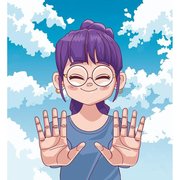 Polisan X1 Art Sayı Boyama 25X35cm Anime 3