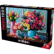Anatolian Puzzle Rengarenk Buketler 1000 Parça Puzzle 1130