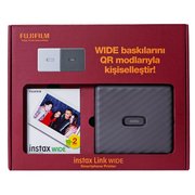 Fujifilm Instax Wide Link Gri Akıllı Telefon Yazıcısı Ve 20'li Film