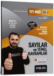 2025 TYT  MSÜ Sayılar ve Temel Kavramlar Detaylı Konu Anlatımlı Ders Notu