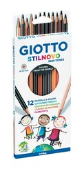 Giotto Stilnovo Ten Tonları Kuru Boya 12 li Askılı