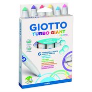 Giotto Turbo Brus Neon 10 lu Pastel Tonlar 431000