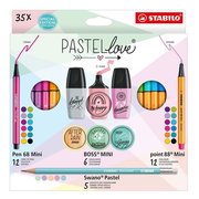 STABILO Pastellove Mini Set 35'li