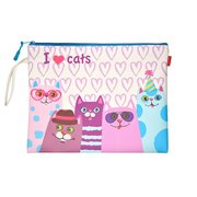 Buruno Visconti Fermuarlı Dosya Cat Addıcted 4. 34  26  14-001/03