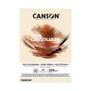 Canson Graduate Mıxmedıa Defter Natural 30 Sayfa A5 220G 400110367