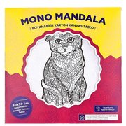 Cosmosart Mandala Ayakta Kedi