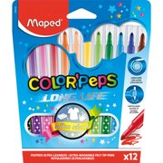 Maped Color Peps Long Life Keçeli Kalem 12 li 845020Lm