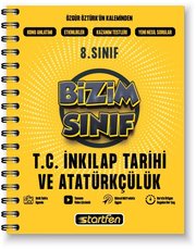 8. Sınıf Bizim Sınıf T.C. İnkılap Tarihi ve Atatürkçülük Etkinlikli Defteri