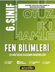 6. Sınıf Fen Bilimleri 32 Deneme Haftalık Kazanım Denemeleri