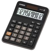 Casio Mx-12B-Bk-W-Dc Masaüstü Hesap Makinesi