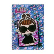 L.O.L. OMG A6 80 Yp.Çizgili Spiralli Bloknot