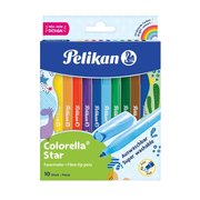 Pelikan Colorella Keçeli Kalem 10Lu Kutu