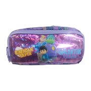 Rafadan Tayfa Kalem Çantası 2 Bölmeli Mor