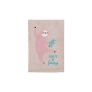 A5 Peluş Pembe Tembel Hayvan Defter