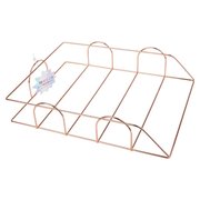 Metal Rosegold A4 Evrak Rafı Tekli