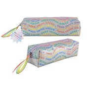 Metalik Renkli Kalem Kutusu