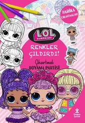 Lol Surprise! Renkler Çıldırdı! - Çıkartmalı Boyama Partisi  Partisi - Harika Çıkartmalar!