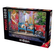 Anatolian Kitap Keyfi 1000 Parça Puzzle