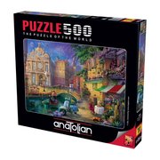 Anatolian Romantik Venedik 500 Parça Puzzle