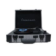 Crown Well C1307 Hoparlörlü Çantalı Pikap Gri - Siyah