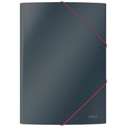 Leitz Cosy Soft Touch Lastik Kilitli Dosya A4-Gri