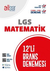 8.Sınıf LGS Fen Bİlimleri Paket Deneme 12'li