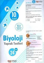 10. Sınıf Biyoloji Yaprak Testleri