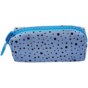 Unicus - Big Zip Puantiyeli Keten Kalem Kutu Fermuar