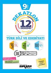 9. Sınıf Türk Dili ve Edebiyatı Dekatlon Denemeleri ( 12 Adet )