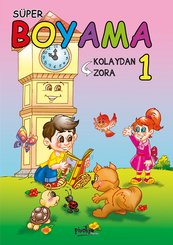Kolaydan Zora Süper Boyama Seti - 10 Kitap Takım