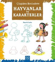 Çizgiden Resimlere Hayvanlar ve Karakterler
