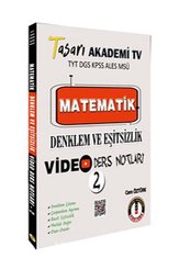 TYT DGS KPSS ALES MSÜ Matematik Denklem Eşitsizlik Video Ders Notları