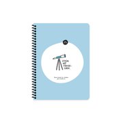 Hisli Şeyler 165225  80Yp.Çiz.Stickerli Defter - Gözüm Yükseklerde